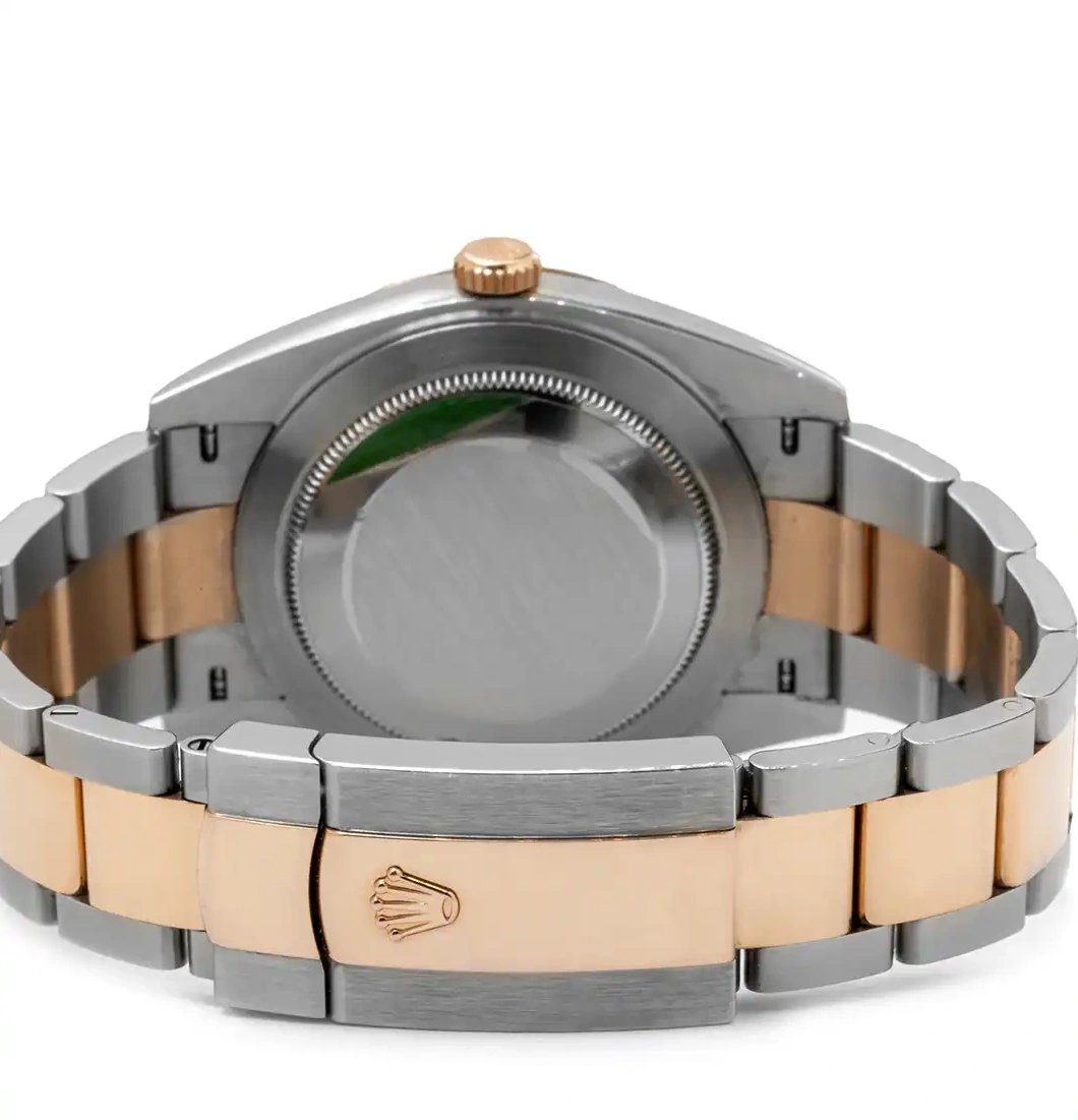Prestigious Jewelrys & Rose Stainless Gold Steel 126331 Rolex Datejust 0713